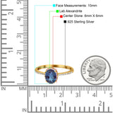 Art Deco Oval Hidden Halo Ring