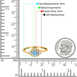 Art Deco Round Natural Stone Wedding Ring