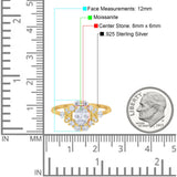 Art Deco Oval Natural Stone Flower Ring