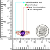 Art Deco Pear Teardrop Natural Stone Ring