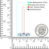 Evil Eye Ring CZ Full Eternity Band.