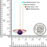 Art Deco Round Natural Stone Wedding Ring