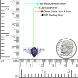 Pear Teardrop Natural Stone Wedding Ring