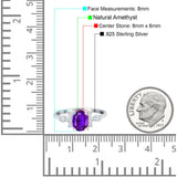 Art Deco Oval Natural Stone Floral Ring