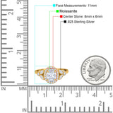 Vintage Style Oval Natural Stone Ring