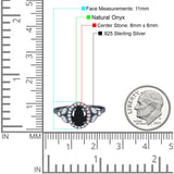 Vintage Style Oval Natural Stone Ring
