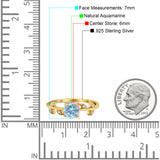 Round Natural Stone Leaf Style Ring