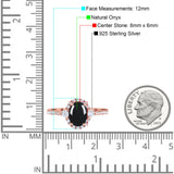 Art Deco Oval Natural Stone Halo Ring