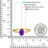 Vintage Style Oval Natural Stone Ring