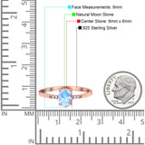 Vintage Style Oval Natural Stone Ring