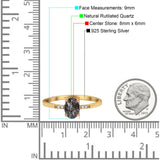 Vintage Style Oval Natural Stone Ring