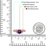 Art Deco Round Natural Stone Leaf Style Ring