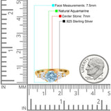 Art Deco Round Natural Stone Leaf Style Ring