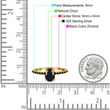 Art Deco Oval Natural Stone Wedding Ring