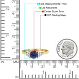 Art Deco Round Natural Stone Wedding Ring