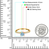 Art Deco Round Natural Stone Wedding Ring