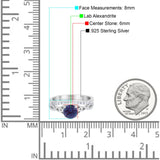 Two Piece Round Trinity Ring