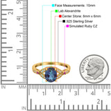 Oval Natural Stone Leaf Design Wedding Ring