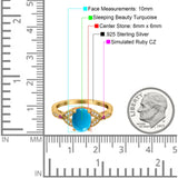 Oval Natural Stone Leaf Design Wedding Ring