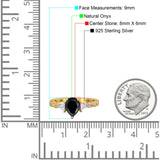 Art Deco Teardrop Pear Ring