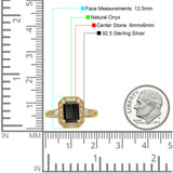 Art Deco Emerald Cut Halo Bridal Ring