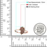 Hamsa Hand Evil Eye Ring