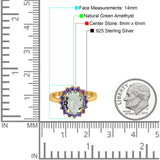 Art Deco Oval Natural Stone Ring