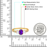 Art Deco Oval Natural Stone Trio Ring
