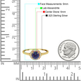 Art Deco Round Natural Stone Wedding Ring