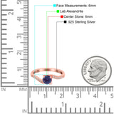Round Natural Stone Art Deco Ring