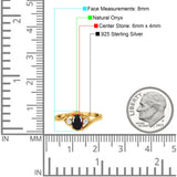Art Deco Oval Natural Stone Three Stone Ring