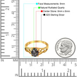 Oval Celtic Trinity Knot Ring
