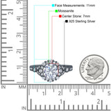 Art Deco Halo Engagement Ring