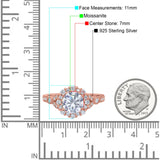 Art Deco Halo Engagement Ring