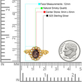 Art Deco Oval Natural Stone Wedding Ring