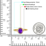 Oval Vintage Style Natural Stone Art Deco Ring