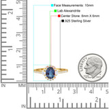 Vintage Style Oval Natural Stone Solitaire Ring