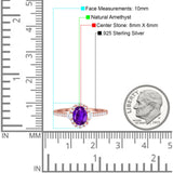 Vintage Style Oval Natural Stone Solitaire Ring