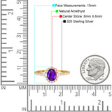 Vintage Style Oval Natural Stone Solitaire Ring