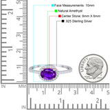 Art Deco Oval Natural Stone Solitaire Ring
