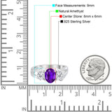 Art Deco Oval Natural Stone Trio Ring