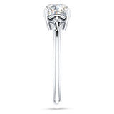 IGI Certified Round 2 Carat Lab Grown Diamond Flower Ring