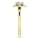 IGI Certified Round 1 Carat Lab Grown Diamond Art Deco Solitaire Ring