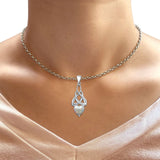  Celtic Heart Pendant 