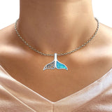  Whale Tail Pendant 