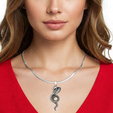  Cobra Snake Pendant Necklace