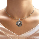  Spartan Warrior Pendant Necklace