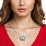 Sun Pendant Necklace
