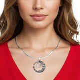 Wicca, Star & Moon Pendant Necklace