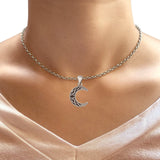 Celtic Moon Trinity Pendant